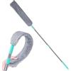 Generico Spolverino Per Sotto I Mobili - Forniture Di Pulizia In Microfibra Con Manico Lungo - Piumino Con Estensibile | Per Casa Ufficio Dormitorio Pavimento Mobili Divano Letto Sotto Soffitti Alti