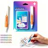 generic Dispenser automatico di perline per pittura a diamante, penna con strumento per diamond art senza bisogno di cera, kit di accessori per adulti fai da te, impugnatura ergonomica per gli amanti del fai