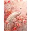 Alaoan 5D Diamond Painting Pavone, Kit per Diamond Painting Adulti, Fiori Diamond Painting Bambini, Diamantini Crystal Art Ricamo a Punto Croce Quadri con Perline, Decorazione per Casa Pareti 45x60cm D39