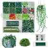 exylosluxek Perline Verdi - Set per creare orecchini fai da te, Kit di bricolage assortito per la realizzazione di gioielli personalizzati con scatola portaoggetti
