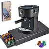 Vleuexe Cassetto Porta Cialde caffè Porta Capsule per caffè Compatibile Cassetto con Capsule per Nespresso,Coffee Machine Stand,Portacapsule Cassetto Durevole Per Drawer Storage contenitore per organizer