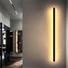 HMAKGG Applique LED da Parete 150 cm, 48 W, con Funzione Memoria | Lampade da Muro 3840 lm, metallo e acrilico, 3 Temperature di Colore 3000K 4500K e 6000K, per Casa Salotto Camera Studio