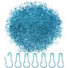 Hocansen 1000 spille da balia, in metallo, 22 mm, a forma di pera, per pennarelli, maglieria, accessori da cucito (blu cielo/HL)
