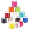 PH PandaHall 12 Colori Filo Cerato Poliestere 1mm Cordoncino Cerato | 10m/Colori Filo Cerato per Braccialetti per la Creazione di Gioielli Collana Macramè Artigianato Fai Da Te