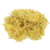 PATIKIL 1.8 OZ Finto Muschio Conservato Renna Muschio Artificiale Muschio Lichene Centrotavola Decoro Finta Muschio per Vaso Piante Natale Artigianato Giallo