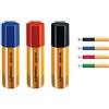 STABILO - Fineliner - point 88 | 20 Big Point Box Office, nero, blu, rosso, verde