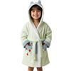 Top Towel - Accappatoio Bambino e Bambina Racoon in Cotone 100% | Spugna Morbida e Assorbente Certificata OEKO-TEX® 450 g/m² | Con Cappuccio, Tasca e Cintura - Ideale per Bagno o Piscina - 6 Anni