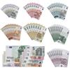 Zourglow 210 Pezzi Banconote Finte Euro, 7 Tagli 5/10/20/50/100/200/500