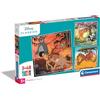 Clementoni - 25299 - Supercolor Puzzle - Disney Classics - 3x48 Pezzi (Include 3 Puzzle Da 48 Pezzi) - Puzzle Bambini 5 Anni, Puzzle Cartoni Animati, Made In Italy