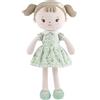 GAGAKU Bambole di pezza morbide per neonati (40 cm) per bambine, le mie prime bambole di pezza per bambina, regalo di compleanno, bambole di peluche lavabili in lavatrice per bambini piccoli