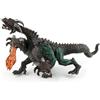 YORISMAL Drago sputafuoco a tre teste giocattolo dinosauro modello ornamenti, modelli animali, bestie, mostri ornamenti, regali per bambini
