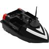 Dettchan Nera GPS barca da pesca telecomandata per pesca con indicatore di luce notturna per pesca, distanza di controllo 500 m, 49 x 26,4 x 28,1 cm