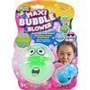 SLIMY Maxi Bubble con Bubble Blower verde - per bolle sottili super grandi in melma estremamente elastico, massa da gioco per bambini (giocattoli dai 3 anni)