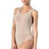 Risalti Body Donna Intimo Spalla Larga Bamboo Senza Cuciture | Shapewear Elasticizzato in Morbida Viscosa di Bamboo, Intimo Donna Comodo e Traspirante Ipoallergenico, Made in Italy