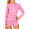 Ewbob Costumi da Bagno Ragazza Costumi da Bagno Manche Lunghe Anti UV | costumi da bagno per ragazza,costumi da bagno per bambini UPF 50+,costumi da bagno a maniche lunghe e pantaloni corti anti-UV