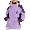 Generico Giacca antipioggia Donna trench Impermeabile Leggera Trekking Con Cappuccio Giubbotto Vento Running Curvy Raincoat Giubbino Antipioggia primaverile Giubbino Sportiva Waterproof Pioggia Windbreaker