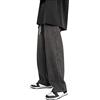 Generic DENGJIAMY Jeans da uomo taglie forti alla moda da lavoro con coulisse elastico in vita denim jeans estivi tinta unita regular fit pantaloni sportivi da uomo gamba dritta pantaloni autunnali, Z15 Nero