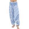 PANASIAM Aladin Pants ISAN, White Light Blue, L