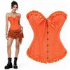 SilverChry Corsetto per Donne, Corsetto Stringivita, Bustino Donna Elegante, Bustier Donna Corpetto Top, Corsetti Bustino Vintage Gotico