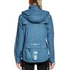 FitsT4 Sports FitsT4 - Giacca da ciclismo da donna, leggera, antivento, con cappuccio | Strisce riflettenti, leggero, leggero antipioggia, multi tasche, ripiegabile, con cerniera, antivento, traspirante