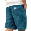 Generico Pantaloncini Uomo Cargo Pantaloni Uomo Elasticizzati Casual Pantaloni Corti Sportivi Tuta Estivi Cotone Leggero
