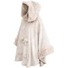 MolynnChic Coperta portatile con cappuccio - Felpa oversize da donna - Morbido regalo per adulti