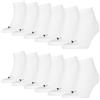 PUMA Calzini sportivi unisex corti Quarter calzini 6 paia, -300 bianco, 43-46