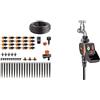 Claber 90764 Drip 20 Vasi Kit Rainjet Goccia, Nero/Arancio & 8425 Aquauno Pratico
