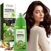 JRTTOSSE Tinta per capelli in schiuma a base di erbe 2.0 Nero naturale — Shampoo colorante con estratti vegetali naturali, copre al 100% i capelli bianchi, non macchia la pelle, 420 ml (Dark Brown)