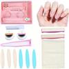 Generico Kit Manicure Giapponese,Strumenti Di Trattamenti Per Unghie Versatili Professionali,Rivitalizzazione E Nutrimento Kit Per La Cura Delle Unghie,Lucidatura Per Unghia Duratura,Per Ragazze Donne