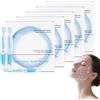 SHEHABOR 30 fiale sterili per siero di acido ialuronico da 1,2 ml, 3% 4D HA per viso, idratante per pelli secche e sensibili, siero di invecchiamento con collagene (5 scatole)