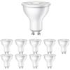 ledscom.de 10x lampadina GU10 LED, PAR16, bianco caldo (2700 K), 5,8 W, 468lm, 33