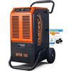 Comedes Deumidificatore BTR 50 (max. 51 litri/24 h) adatto per ambienti e cantine fino a 100 m²/230 m³
