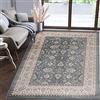 Mazovia Tappeto Corridoio 60x100cm Blu Classico Tradizionale Morbido | Tappeto per Ingresso Cucina Ufficio Soggiorno Camera da Letto Facile da Pulire Resistente Ai Detergenti Pelo Medio Sintetico