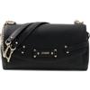 Guess Donna Tracolla Dorothy Cnvrtbl Xbody Flap Nero | design iconico Guess, scomparto principale capiente, logo signature del brand