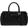 GUESS Donna Borsa Satchel Dorothy Sm Girlfriend Nero | design iconico Guess, scomparto principale capiente, logo signature del brand