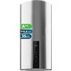 Cecotec Cappa Aspirante Rotonda a Parete 35 cm Bolero Flux DRT 358000 Inox A++. Aspirazione 715 m³/h, 2 Velocità + Funzione Booster, Filtri a Carbone, Classe A++, Controllo Touch