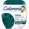 Coloreria Italiana Grey Colorante Tessuti e Vestiti in Lavatrice, Verde Smeraldo, 1 Confezione