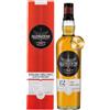 Glengoyne 12 YO Whiskey - Highland Single Malt Scotch Whisky Maturato in Botti di Sherry, 43%, Bottiglia in Vetro da 70cl