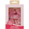 FunCakes Edible Wafer Flowers Deluxe Orchid Pink Medium - Fiori Commestibili Decorazioni per Torte, Cupcake e Dolci - Confezione da 10