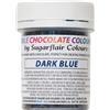 Sugarflair Colours Sugarflair Chocolate Colour Dark Blue, Blu Scuro - Colorante Alimentare, Colorante Cioccolato per Colorare Cioccolatini e Praline - 35g