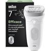 Braun Silk-Épil 7 Epilatore Elettrico Donna, 7-011, Argento