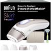 Braun Skin I·Expert Epilatore Luce Pulsata Smart, 4 Testine, Pl7387 Rosa