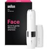 Braun Face Epilatore Viso Donna con Rifinitore di Precisione, FS1005 Bianco