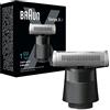 Braun Ricambio per Regolabarba Uomo e Rasoio Elettrico Series X, XT20, Nero | Testina di Ricambio Flessibile con Lama 4D a Due Direzioni, Compatibile con Tutti I Braun Series X