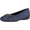 Geox Women's D Annytah B Ballet Flat, Dk Jeans, 36 EU