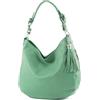 modamoda de - T200 - ital. Borsa a tracolla da donna in pelle