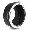 fittings4you Adattatore EOS-M4/3 compatibile con obiettivo Canon EOS (EF) compatibile con adattatore Micro 4/3 MFT