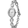 CIVO Orologio Donna Acciaio Inox: Quadrante Ovale Romano & Bracciale Perle | Orologio Analogico Elegante da Cerimonia per Donne Lavoratrici - Regalo Classico per Anniversari Matrimoni e Feste per Donne