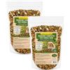 AGRI-CULTURA® | Mangime Completo per Conigli Nani 3 Kg | Alimento con Cereali, Pellet, Carrube e Carote | Cibo per Coniglio Nano Adulto e Giovane | Miscela Naturale Bilanciata.